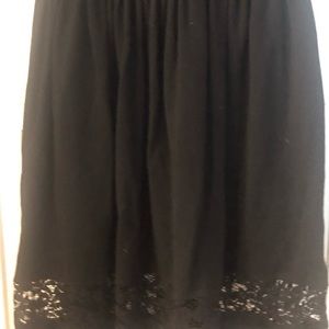 Simple, casual and cute , sleeveless black dress